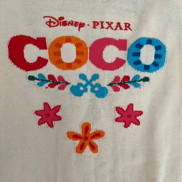 DISNEY PARKS PIXAR COCO Sweater 7/8 NWT - Picture 15 of 15